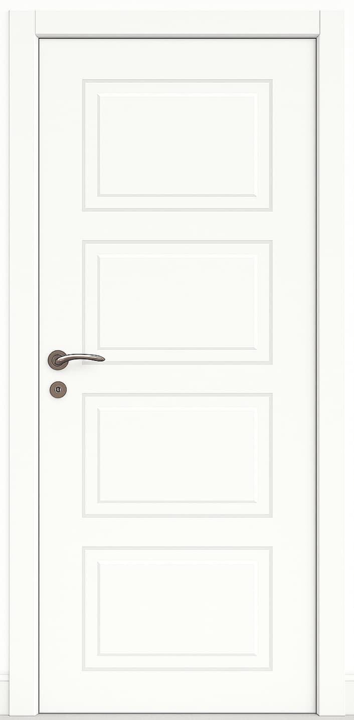 CANİK | Beyaz Klasik kapı modeli Hekim Kapı Karaman