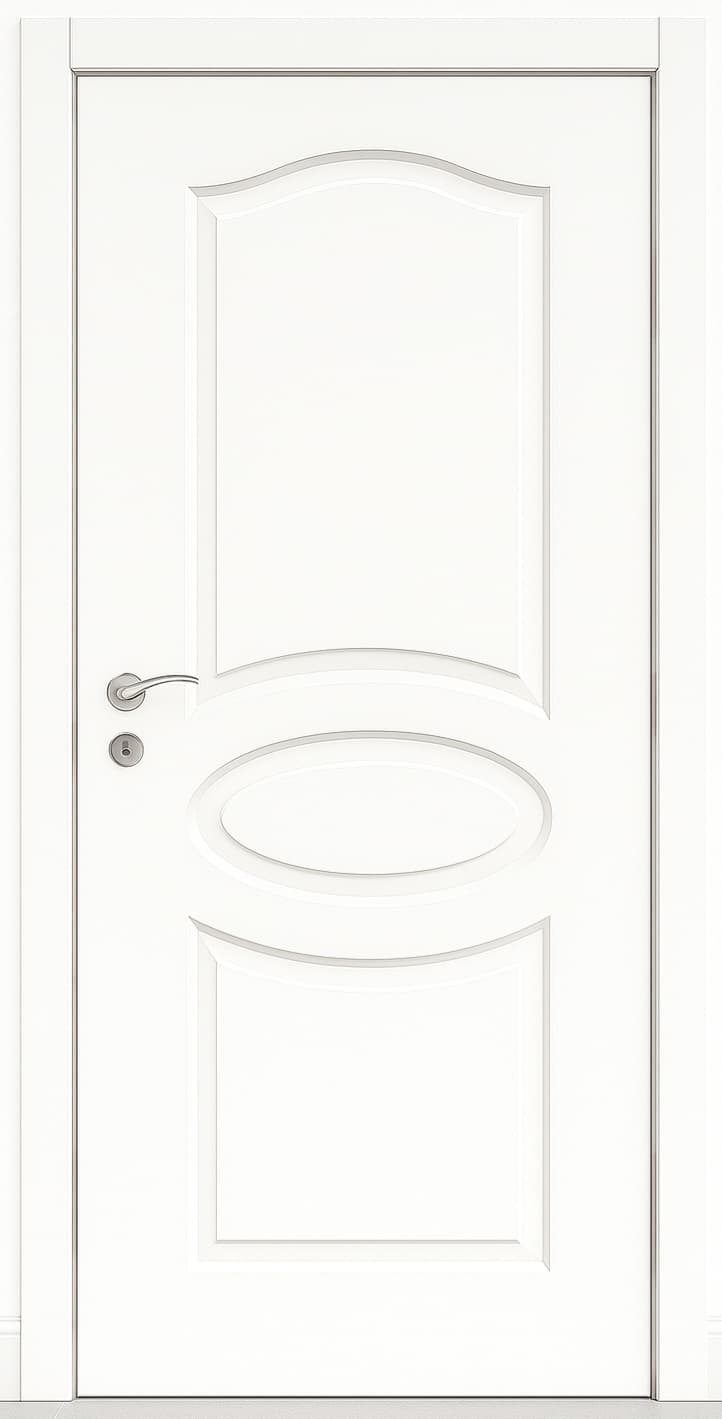 HAZAR | Beyaz Klasik kapı modeli Hekim Kapı Karaman