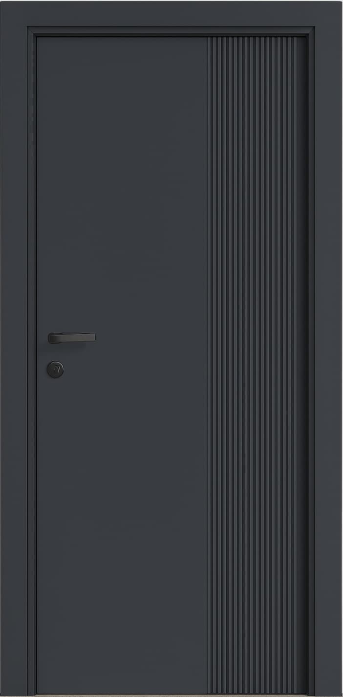 ALASKA | Antrasit Gri Lake kapı modeli Hekim Kapı Karaman