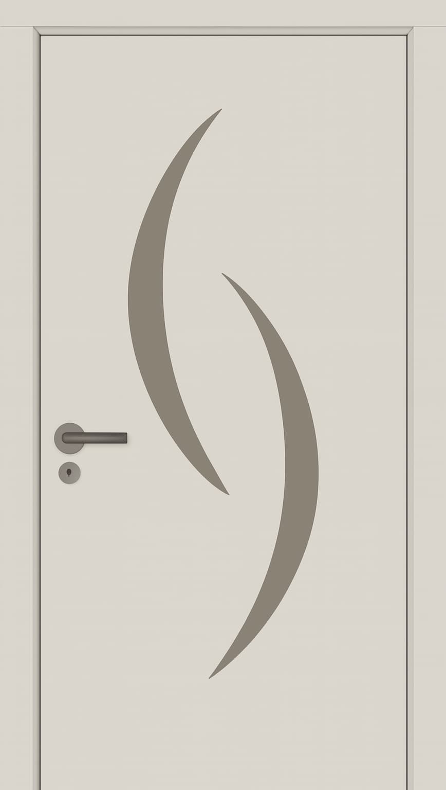 NİVALİS | Beyaz Lake kapı modeli Hekim Kapı Karaman