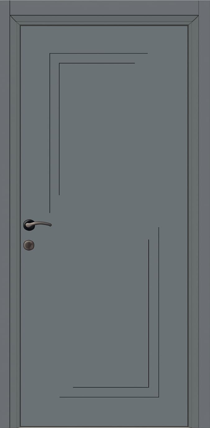 SERENTY | Arduvaz Gri Lake kapı modeli Hekim Kapı Karaman